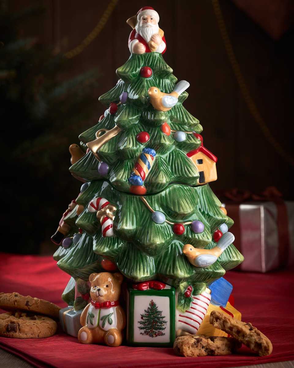 Christmas Tree Cookie Jar